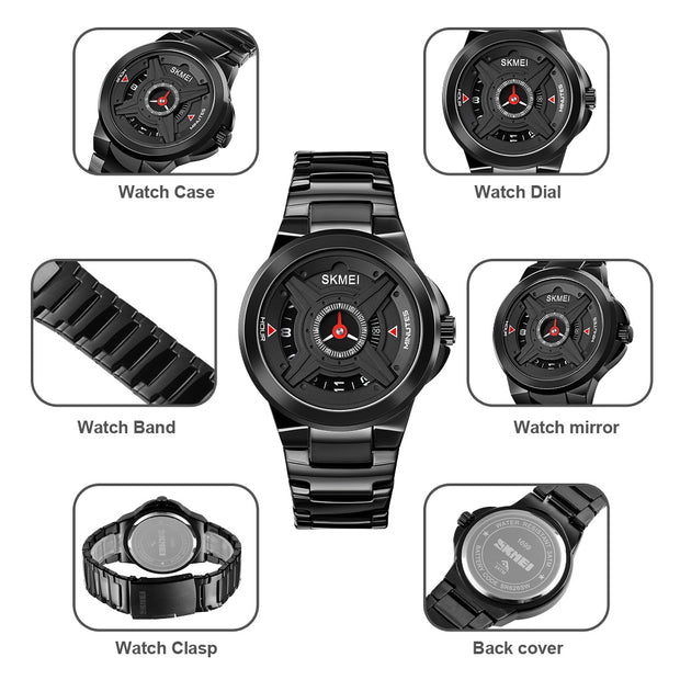 Original SKM Quarter time Full Black image 3