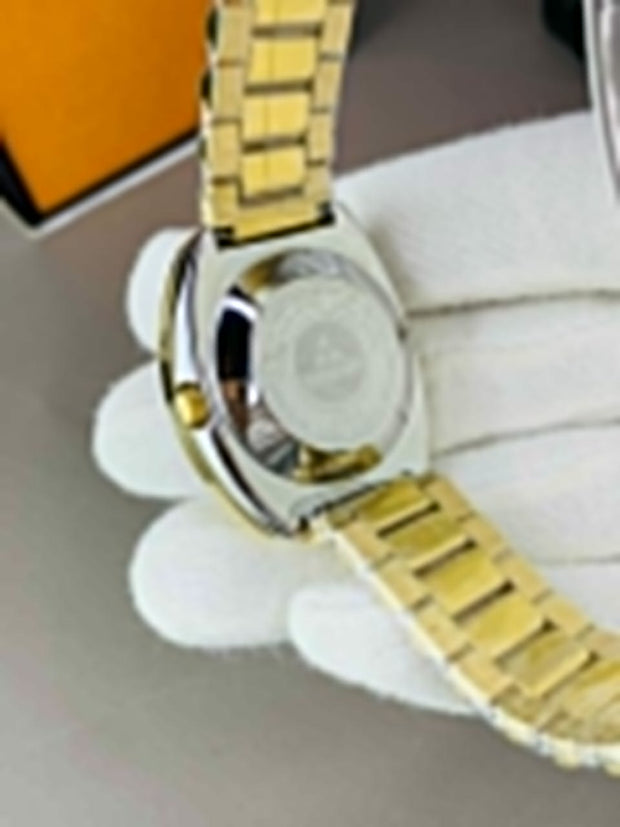 Fitron original  Diaster Watch Blue diamond with golden chain image 3