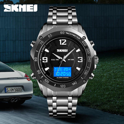 Original SKM Sport Watch Sliver Colour Small Screen image 0